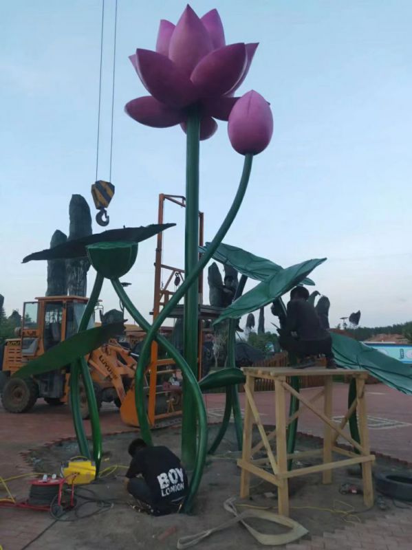 大型荷花雕塑公司,花园小品,荷花雕塑提供 大型荷花雕塑公司,花园小品,荷花雕塑提供