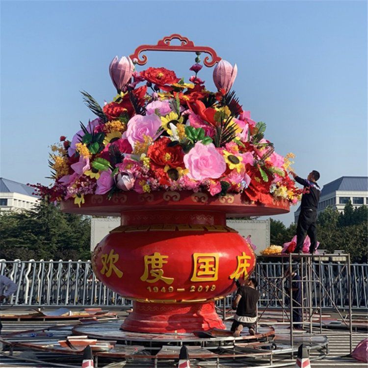 花篮雕塑供给,市标雕塑,小区花篮雕塑定制 花篮雕塑供给,市标雕塑,小区花篮雕塑定制